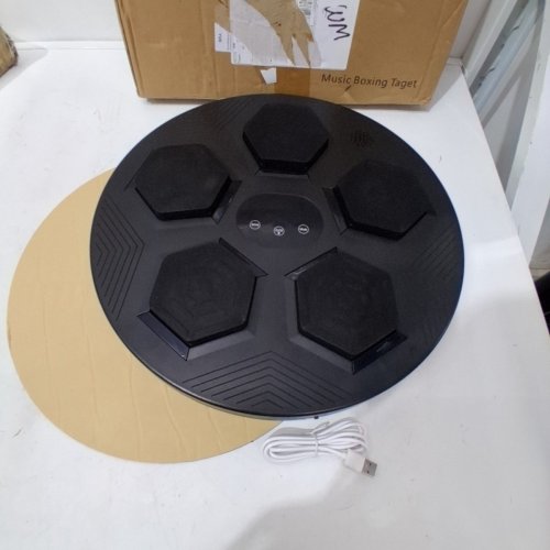 ADHESIVE MUSIC BOXING TARGET WITH LIGHTS - BLACK (MODEL: QJ-02) image 3