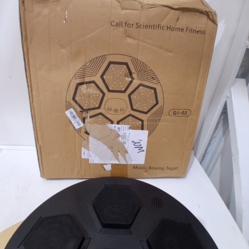 ADHESIVE MUSIC BOXING TARGET WITH LIGHTS - BLACK (MODEL: QJ-02) image 4