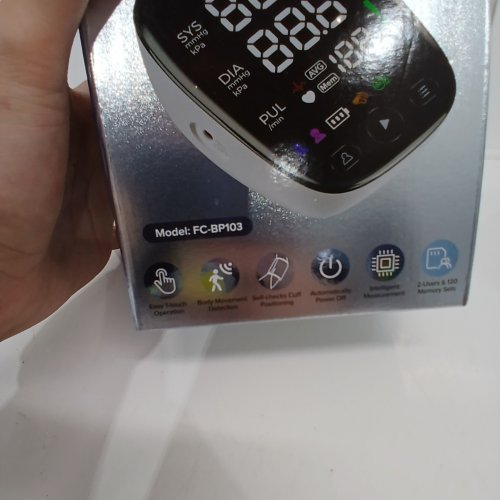ZIXCARE UPPER ARM ELECTRONIC BLOOD PRESSURE MONITOR (MODEL: FC-BP103) image 2