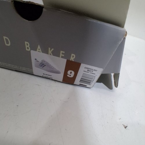 WOMEN'S TED BAKER LEATHER SNEAKER - SIZE 9 (MODEL:2756609) image 2