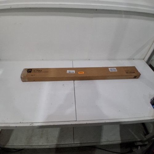 MEDLINE I.V. POLE FOR HOME USE WITH 2 HOOKS AND 4 CASTERS - 47"-85" - CHROME (MODEL: MDS80441) image 3
