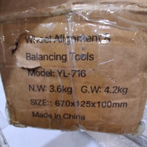 VEVOR EXTENDED HEIGHT WHEEL ALIGNMENT AND BALANCING TOOLS (MODEL: YL-716) image 3