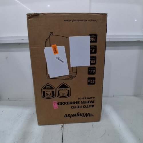 AUTO FEED PAPER SHREDDER - 120 V, 150-SHEET AUTO / 6-SHEET MANUAL CAPACITY (MODEL: A-WW-S8106) image 6