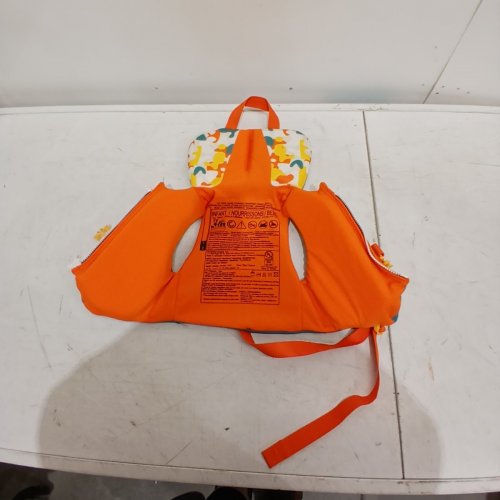 KIDS HYPERLITE INFANT CHILD PFD LIFE VEST - UP TO 30LBS - BLUE/GREY/ORANGE (STYLE: 1819491) image 3