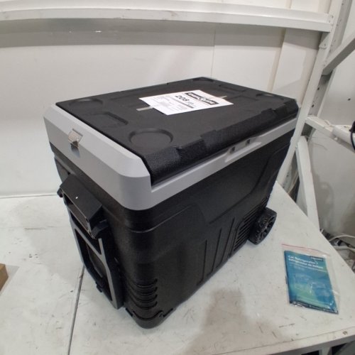 EUHOMY DUAL ZONE ELECTRIC PORTABLE COOLER - 12V/24V - 45L - BLACK/GREY (MODEL: ZBD-50D/CF024-50BL-CAEH) image 6