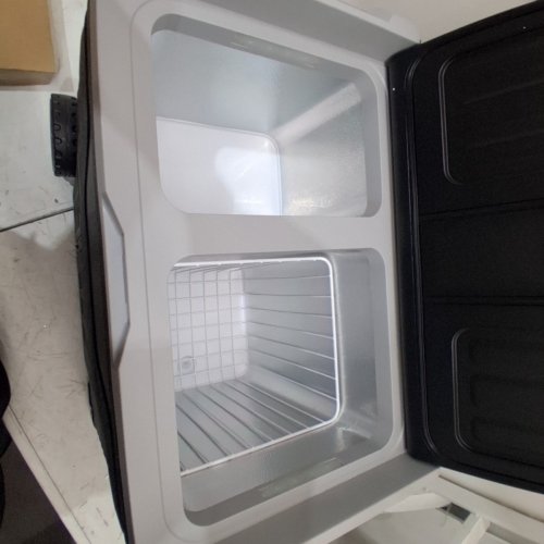 EUHOMY DUAL ZONE ELECTRIC PORTABLE COOLER - 12V/24V - 45L - BLACK/GREY (MODEL: ZBD-50D/CF024-50BL-CAEH) image 7