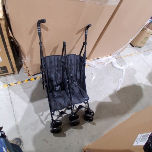 INGENUITY 3DLITE DOUBLE UMBRELLA STROLLER - 50LBS MAX - BLACK -(MODEL:31923) image 2