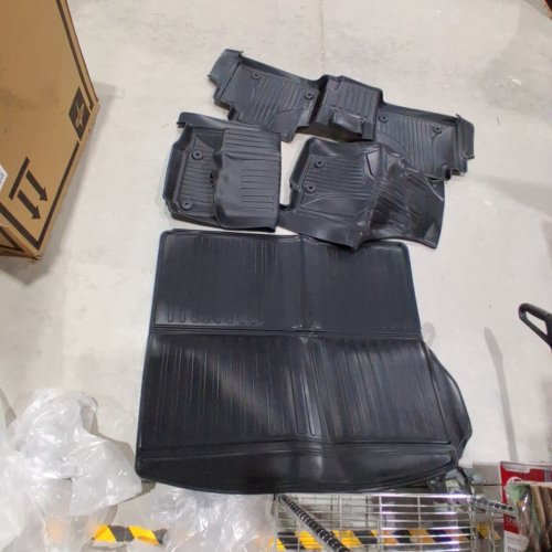 4pc AUTOMOTIVE FLOOR LINERS/MATS - for Jeep Grand Cherokee 5-Seat 2022-2026- BLACK image 2