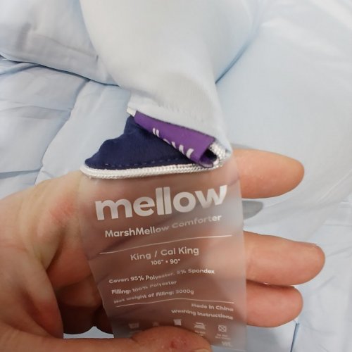 MELLOW TEMPERATURE CONTROL COMFORTER - KING/CAL KING - 106" X 90" - TWILIGHT image 2
