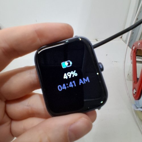UNISEX VERYFIT SMART WATCH FITNESS TRACKER - WITH BLUETOOTH CALL, 1.8" TOUCH DISPLAY, BLOOD OXYGEN/HEART RATE MONITOR, SLEEP TRACKER, PEDOMETER, FOR ANDROID, IOS - BLACK (MODEL: IDW19) image 2