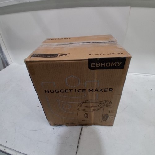 EUHOMY COUNTERTOP NUGGET ICE MAKER - MAKES 34LBS IN A DAY - BLACK (MODEL: IM-12S / IM002-NBL-CAEH) image 6