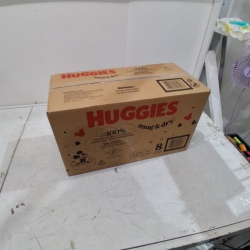 96PK HUGGIES SNUG AND DRY DIAPERS - SIZE 8 (OVER 46LB) - DISNEY MICKEY MOUSE image 2
