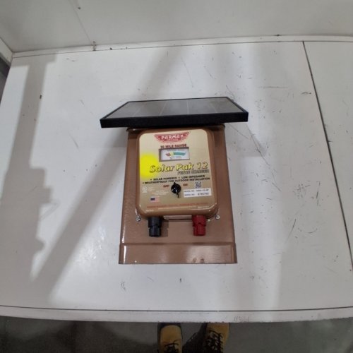 PARMAK SOLAR ELECTRIC FENCE CHARGER - 30 MILE RANGE - TAN (MODEL: MAG-12-SP) image 3