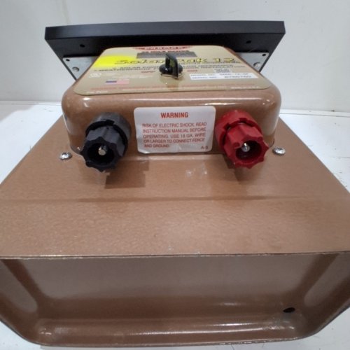 PARMAK SOLAR ELECTRIC FENCE CHARGER - 30 MILE RANGE - TAN (MODEL: MAG-12-SP) image 6