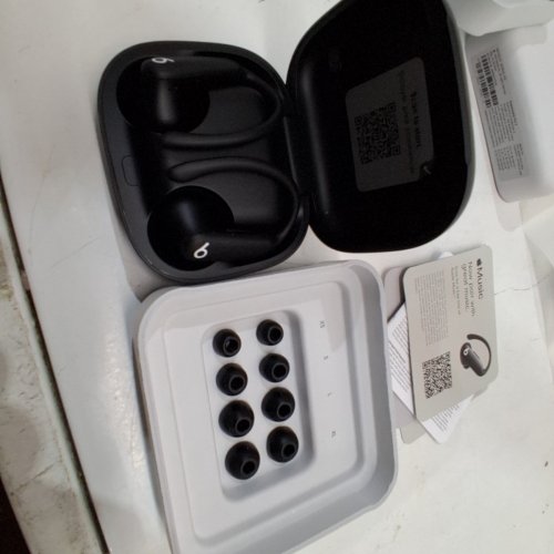 Beats Powerbeats Pro 2 Wireless Bluetooth Earbuds WITH Noise Cancelling, Heart Rate Monitor, IPX4 - jet black (model: a3157, a3158, a3160) image 4