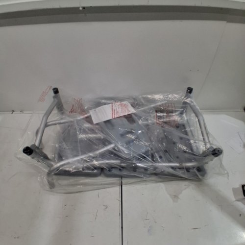 MEDLINE GUARDIAN TRANSFER BENCH WITH BACK & MICROBAN ANTIMICROBIAL TREATMENT - GREY (MODEL: G3-100KBX1) image 2
