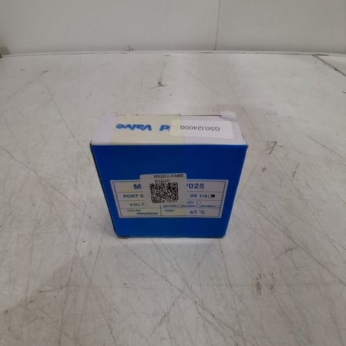 2-WAY NORMALLY-CLOSED PNEUMATIC ELECTRIC SOLENOID AIR VALVE - G1/4 FEMALE PORT - 12V - 6.5W - BLACK image 2