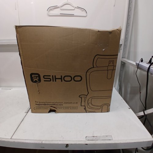 SIHOO ERGONOMIC LUMBAR SUPPORT OFFICE CHAIR WITH FOOTREST - LIGHT GREY (MODEL: B100-PRO-M102) image 4
