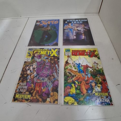 4 ASSTD MARVEL, NOW AND INNOVATION COMIC BOOKS - CODENAME: GENETIX #2 OF 4, #3 OF 4, QUANTUM LEAP #2, KATO #2 - VARIOUS AUTHORS image 2