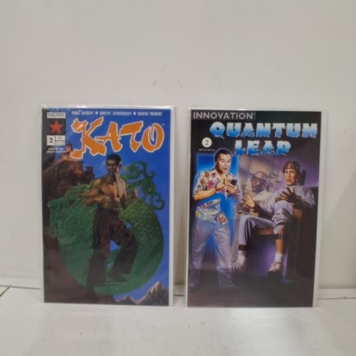 4 ASSTD MARVEL, NOW AND INNOVATION COMIC BOOKS - CODENAME: GENETIX #2 OF 4, #3 OF 4, QUANTUM LEAP #2, KATO #2 - VARIOUS AUTHORS image 3