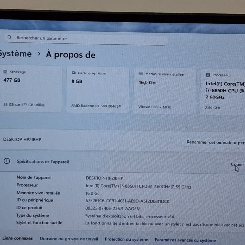 STGAUBRON GAMING PC DESKTOP - INTEL CORE I7-8850H 2.6GHZ, RADEON RX 580 8G, 16GB DDR4, 512GB SSD, X4 RGB FANS, WINDOWS 11 HOME - BLACK - (MODEL: ABR1924) image 3