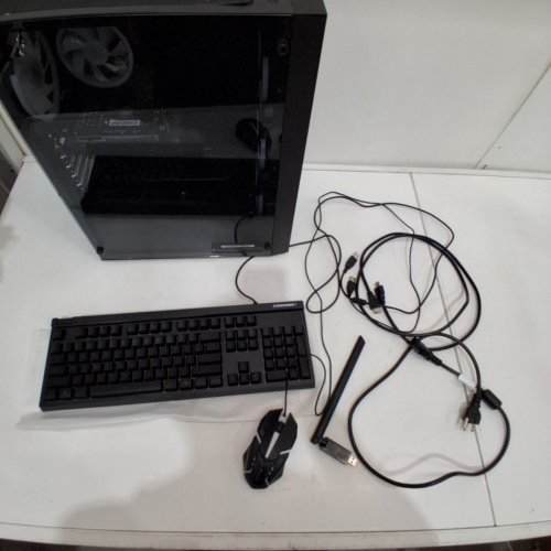 STGAUBRON GAMING PC DESKTOP - INTEL CORE I7-8850H 2.6GHZ, RADEON RX 580 8G, 16GB DDR4, 512GB SSD, X4 RGB FANS, WINDOWS 11 HOME - BLACK - (MODEL: ABR1924) image 14