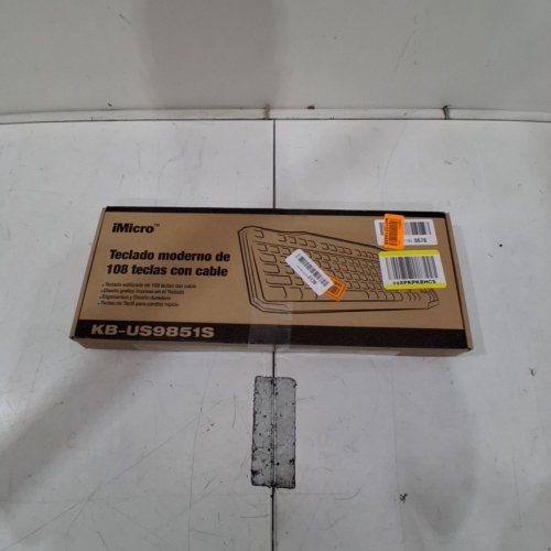 *SPANISH VERSION* IMICRO USB WIRED KEYBOARD - BLACK (MODEL: KB-US9851S) image 7