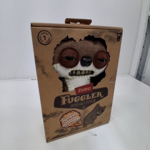 ZURU FUGGLER 9" PLUSH TOY WITH SOUND - SUSPICIOUS FOX FART FACE - BROWN image 4