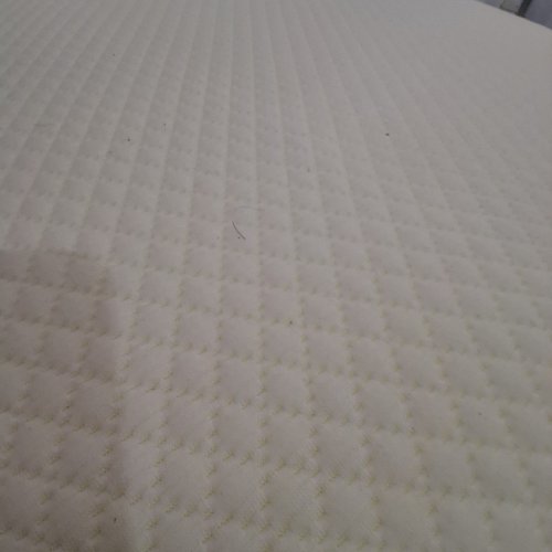 KOLBS MEMORY FOAM BED WEDGE PILLOW WITH JACQUARD PILLOW COVER - 24" X 24" X 7.5" - WHITE/GREY (MODEL: KBBWC24247) image 3