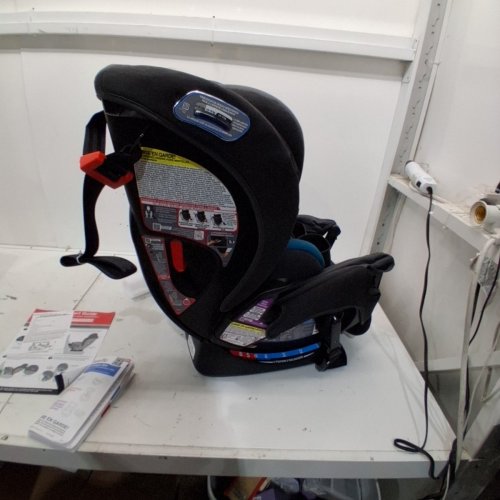 EVENFLO ALL4STAGES SLIM 4-IN-1 COVERTABLE CAR SEAT - BARKER GRAY (MODEL: CS400112525C) image 5