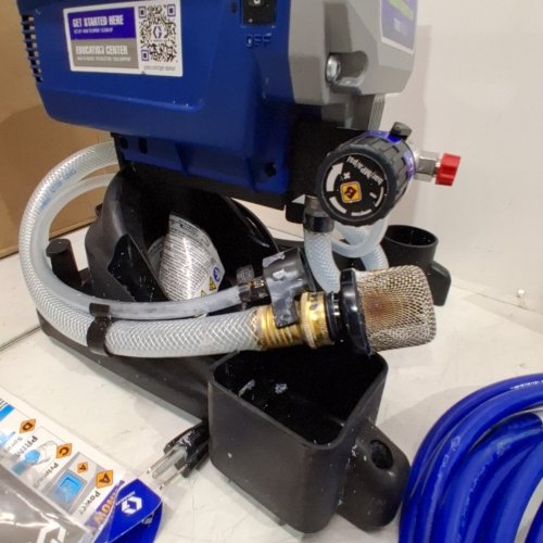 GRACO TRUEAIRLESS MAGNUM PROJECT PAINTER PLUS PAINT SPRAYER KIT, 3/8HP - BLUE (MODEL: 257025) image 3