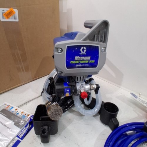 GRACO TRUEAIRLESS MAGNUM PROJECT PAINTER PLUS PAINT SPRAYER KIT, 3/8HP - BLUE (MODEL: 257025) image 5