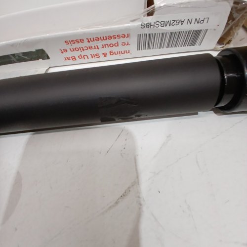 GOODLIFE FITNESS ADJUSTABLE FOAM COVERED CHINNING & SIT-UP BAR, FIT DOORWAYS UP TO 36"-220LBS MAX- BLACK- (MODEL:GL2405BK) image 3