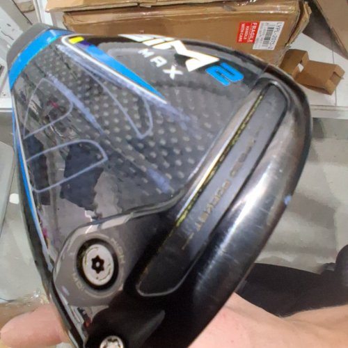 TAYLORMADE GOLF DRIVER-SIM 2 MAX SPEED INJECTED -VENTUS SHAFT 5-RIGHT HAND - 10.5° - BLACK / BLUE (MODEL: M2) image 4
