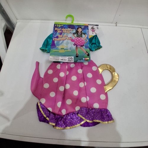 2PC PALAMON MAD HATTER'S TEA PARTY COSTUME SET - 3-4T - PINK, PURPLE, AND GREEN image 2