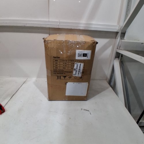 100PK VEVOR BANQUET CHAIR COVER - 36.8" X 22" X 17.7" - WHITE (MODEL: RD-VV-08) image 4