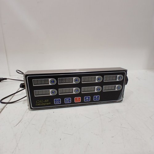 CHINIS 8 CHANNEL DIGITAL TIMER - 220V - BLACK/STAINLESS STEEL - (MODEL:CAL-8B) image 3