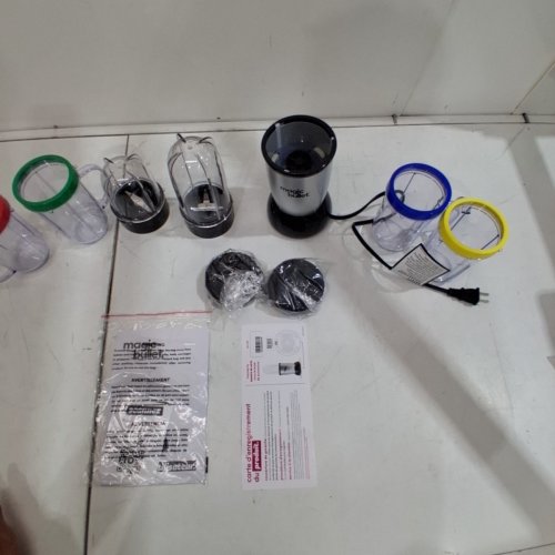 17PC MAGIC BULLET BLENDER, MIXER & MINI-FOOD PROCESSOR SET (MODEL: MBR-1702) image 4