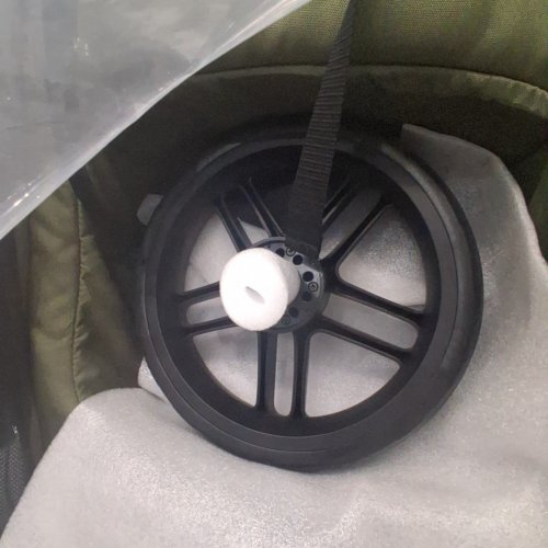 EVENFLO OMNI CREW STROLLER WAGON WITH ADAPTERS FOR INFANT CAR SEATS - 110 LBS CAP - PISTACHIO GREEN (MODEL: WA100112549) image 3