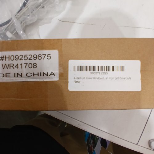 A-PREMIUM FRONT LEFT DRIVER SIDE POWER WINDOW REGULATOR (ITEM: WR41708) image 2