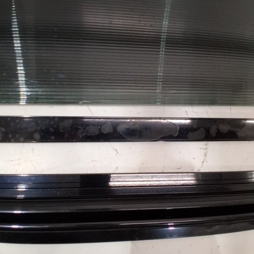 POLYCARBONATE WINDOW DOOR AWNING CANOPY - 30" X 39" - SMOKE / BLACK image 4