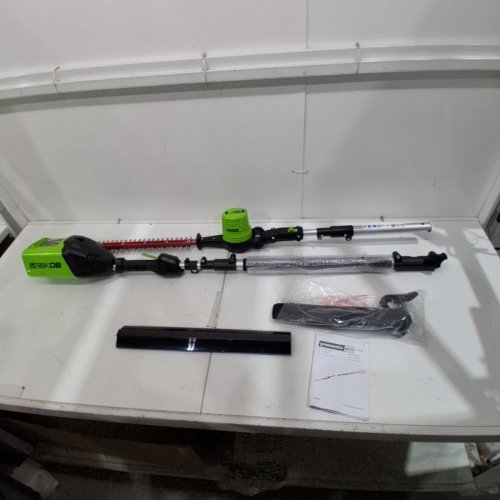 GREENWORKS PRO POLE HEDGE TRIMMER 80 V - 20" - GREEN / BLACK (MODEL: PTB308) image 2