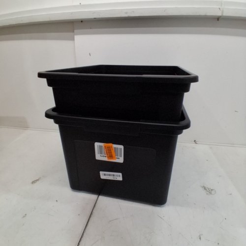 2PK IRIS FILE / LEGAL LETTER ORGANIZER PLASTIC BOX - 33 L - BLACK (MODEL: FB-21E/FB-21EE) image 3