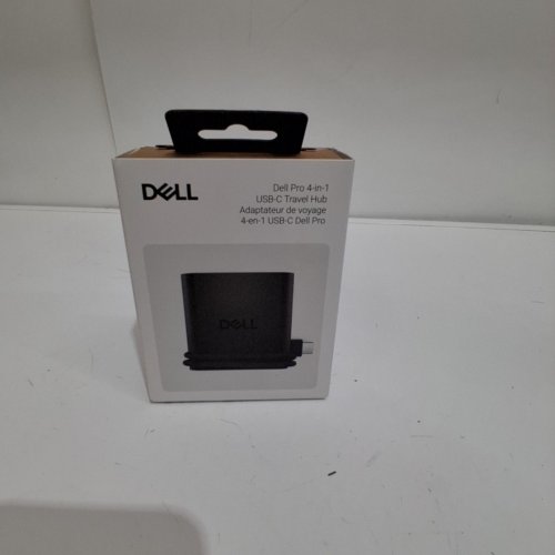 DELL PRO 4-IN-1 USB-C TRAVEL HUB - 4 K HDMI - BLACK (MODEL: DA225) image 2