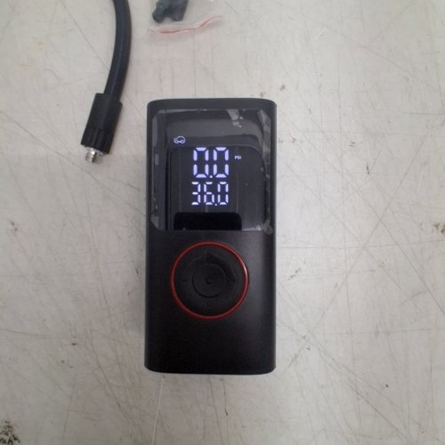 POWOOLS PORTABLE CORDLESS & LIGHTWRIGHT TIRE INFLATOR - 3-150 PSI - 8" HOSE - BLACK (MODEL: ATJ-006) image 2