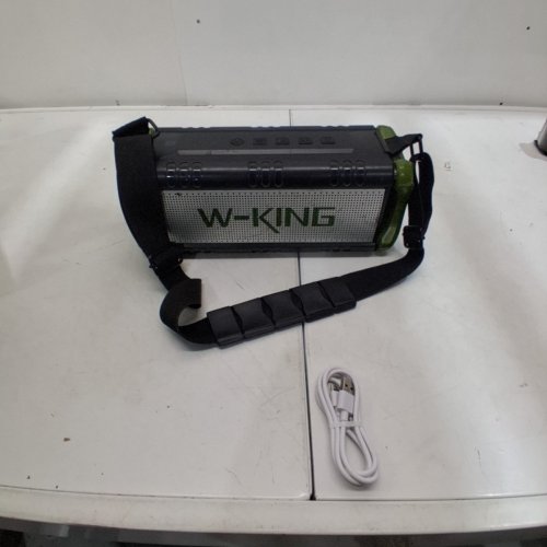 W-KING TWS PORTABLE WIRELESS SPEAKERS WITH BLUETOOTH - 50W - GREEN (MODEL: D8) image 7