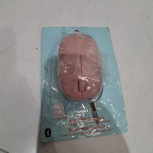 ONN. SLIM BLUETOOTH AND DONGLE WIRELESS MOUSE - PINK image 5