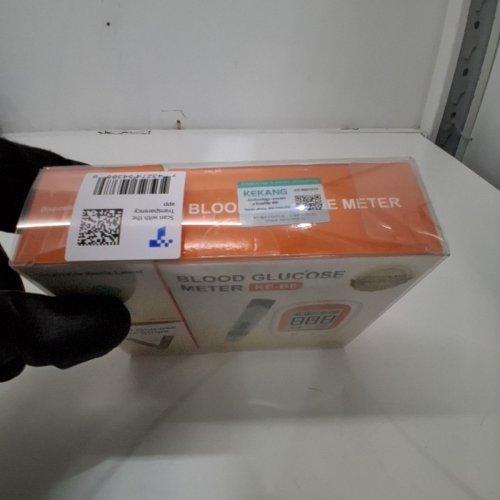 DIABETES BLOOD GLUCOSE MONITOR KIT - WHITE/ORANGE (MODEL:KE-B6) image 3