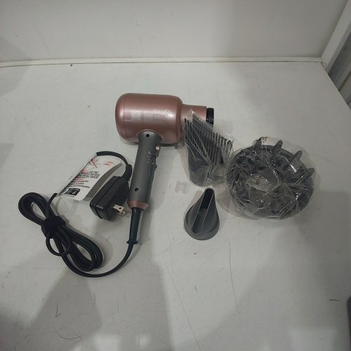 WAVYTALK IONIC EMITTING HAIR DRYER WITH DIFFUSER & CONCENTRATOR ATTACHMENTS - ROSE GOLD (MODEL: QL-5917BDC) image 3