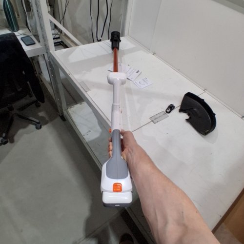 LITHELI CORDLESS WEED WACKER STRING TRIMMER & WEED EATER - 20V - ORANGE/WHITE (MODEL: U20GT01-0A110) image 3
